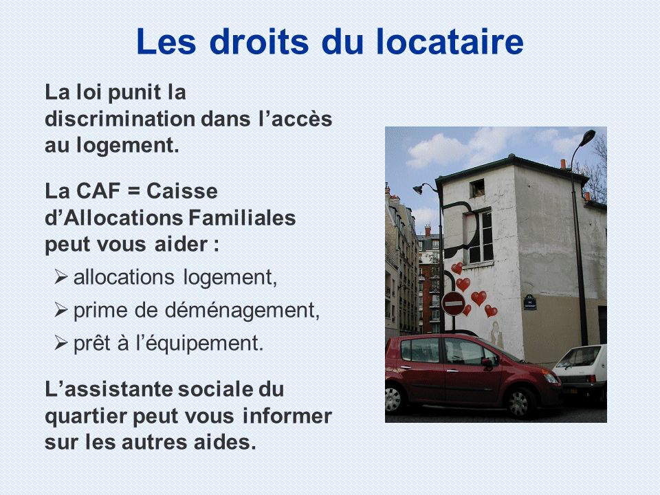 ... Familiales peut vous aider : allocations logement, prime de démén ... Familiales peut vous aider : allocations logement, prime de démén