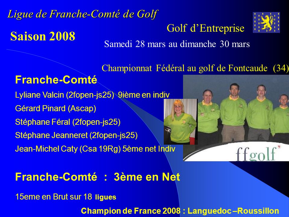 rencontre golfeurs golfeuses