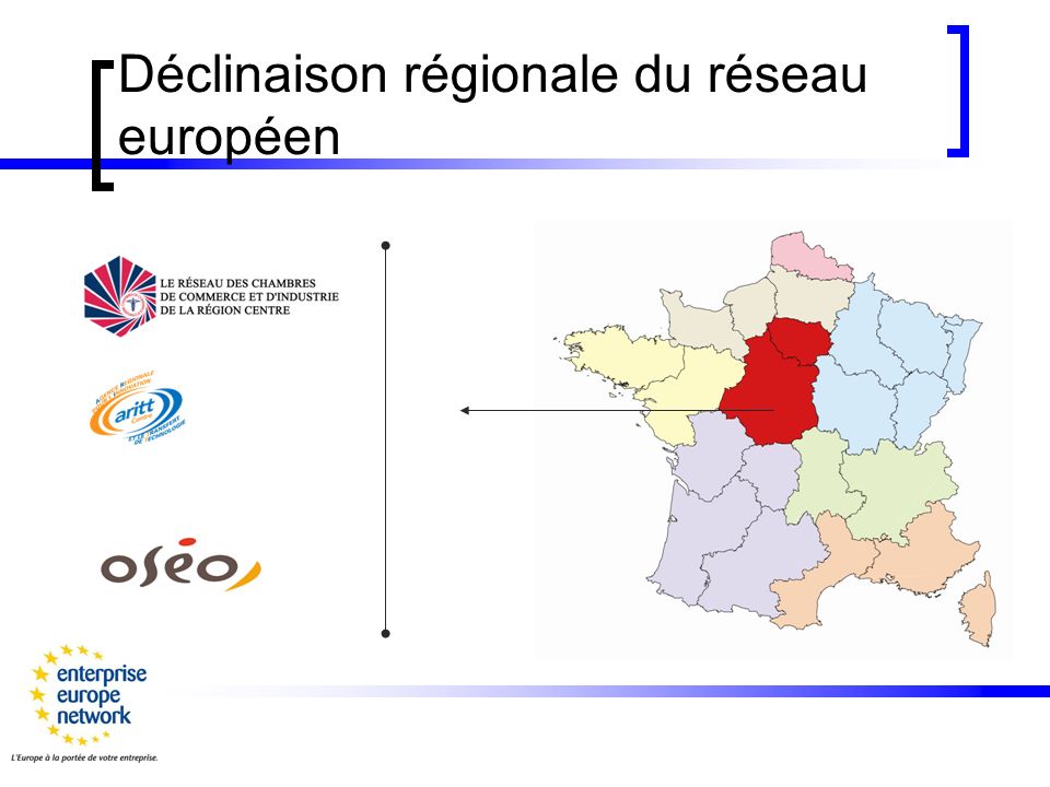 Déclinaison régionale du réseau européen