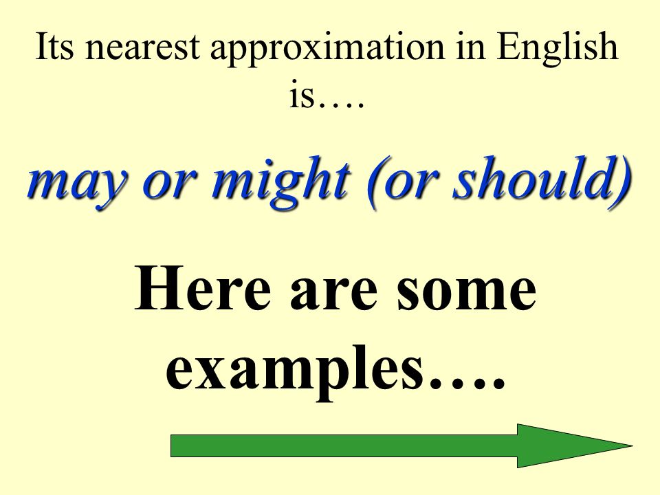 What is the subjunctive mood.
