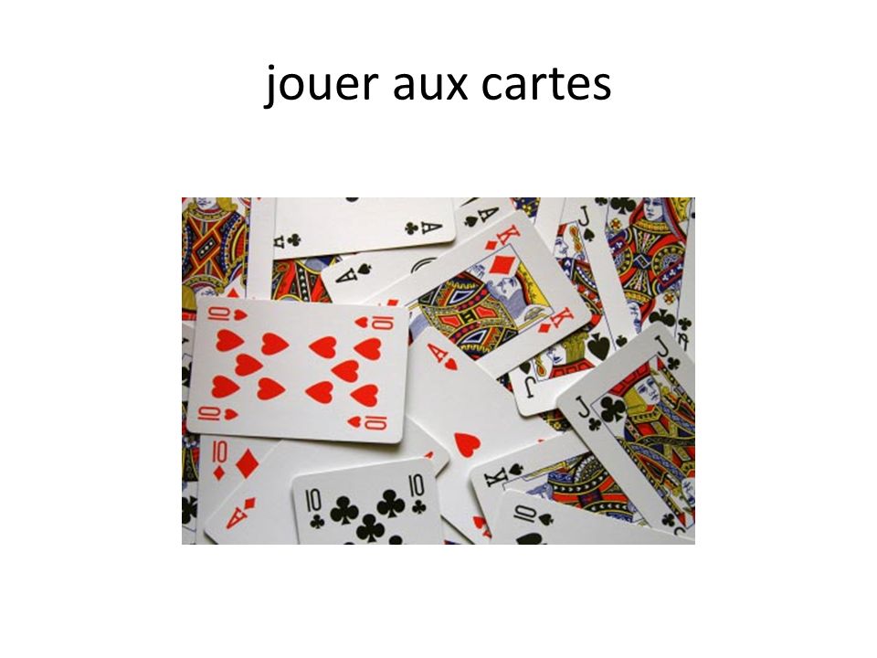 jouer aux cartes