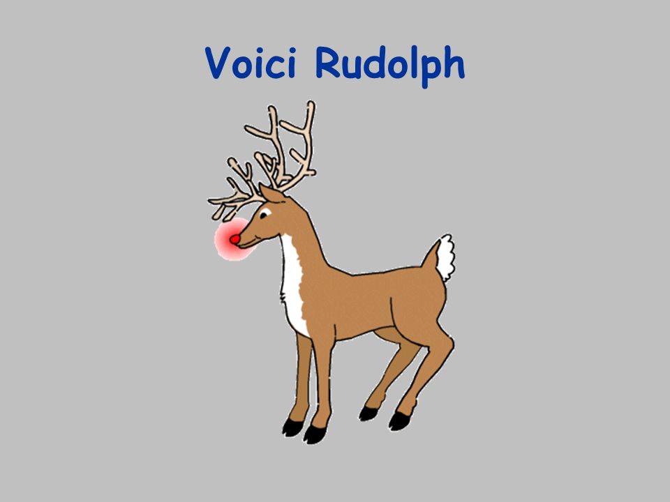 Voici Rudolph