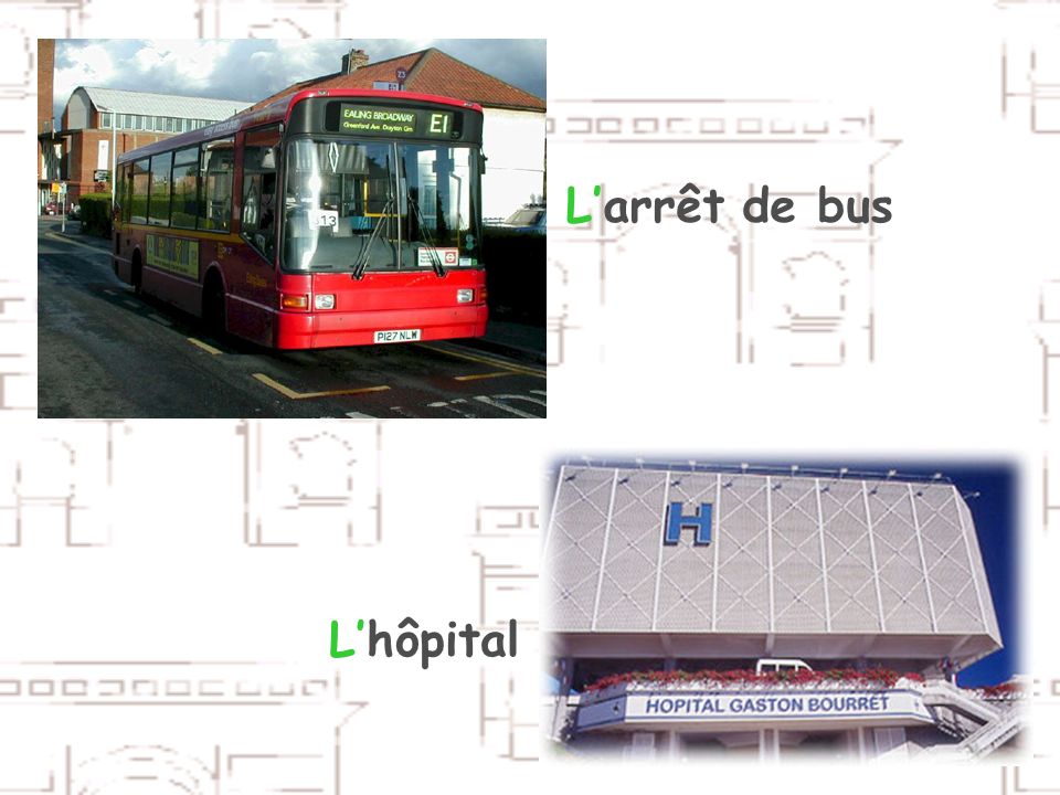 Larrêt de bus Lhôpital