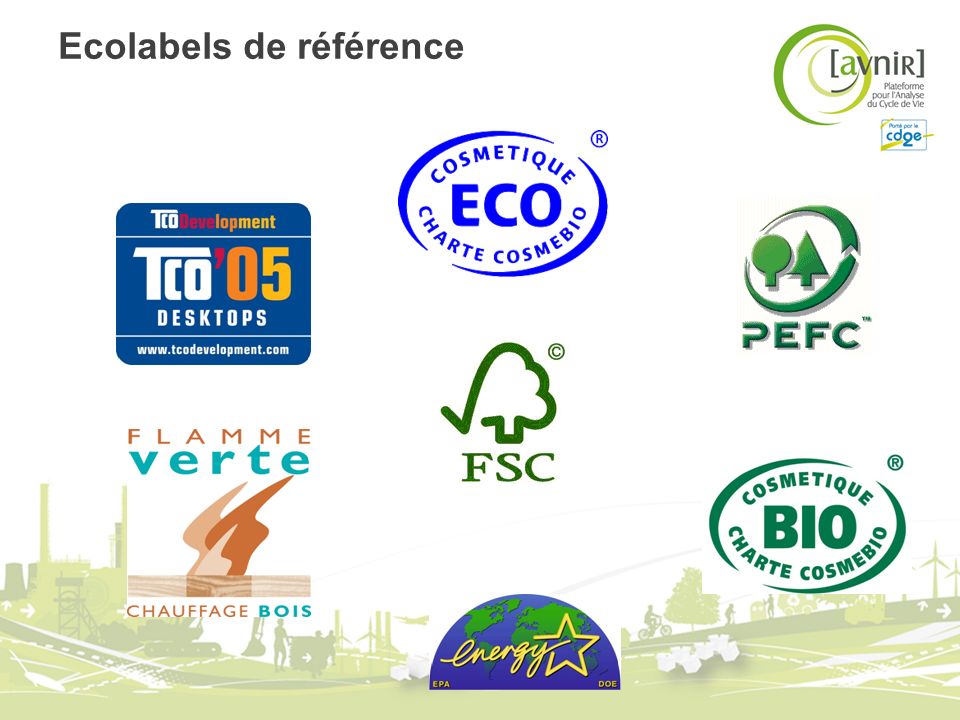 Ecolabels de référence