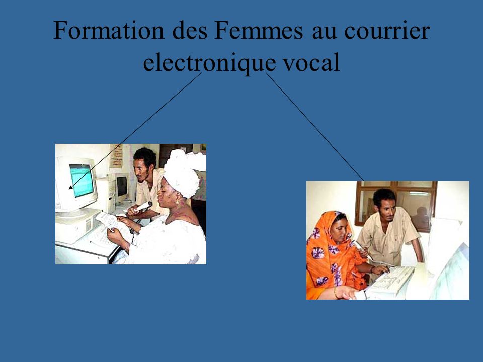 Formation des Femmes au courrier electronique vocal