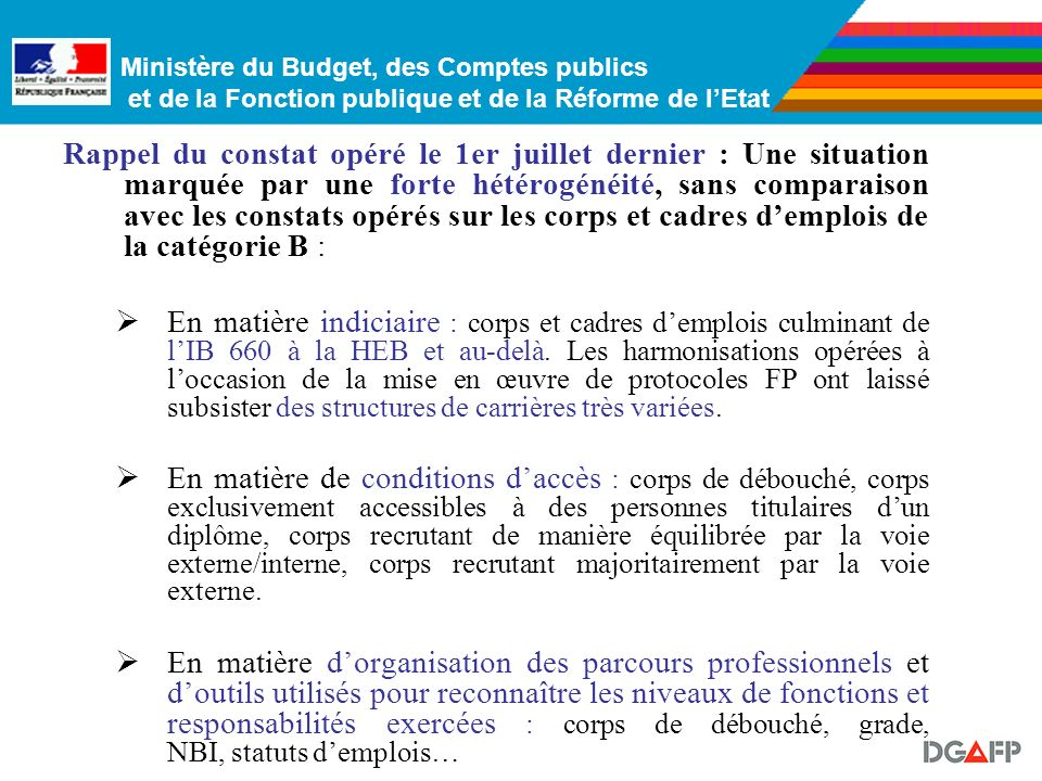 ministère fonction publique