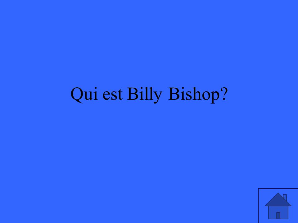 Qui est Billy Bishop