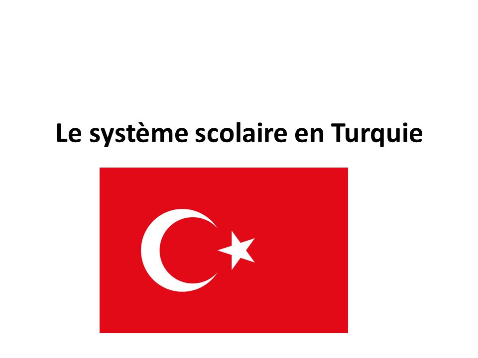 calendrier scolaire turquie