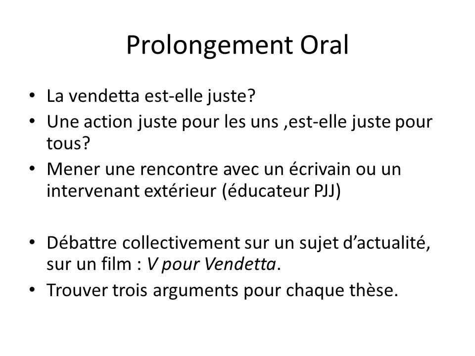 argument sur la rencontre