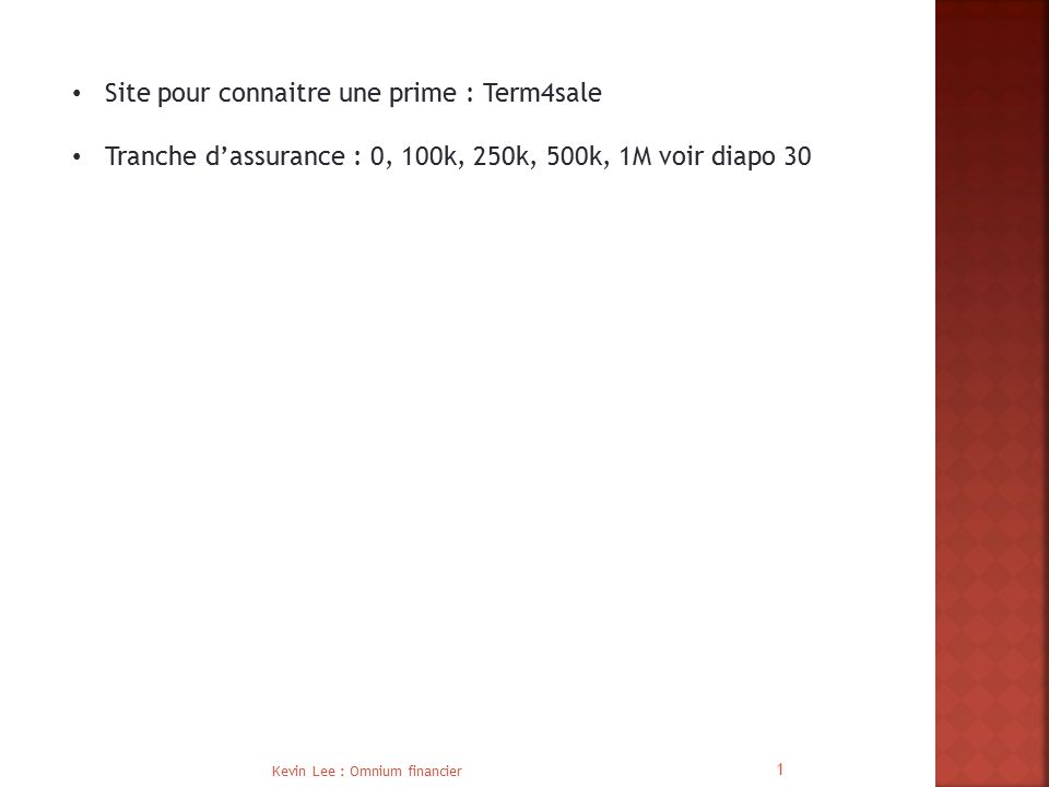 Term For Sale