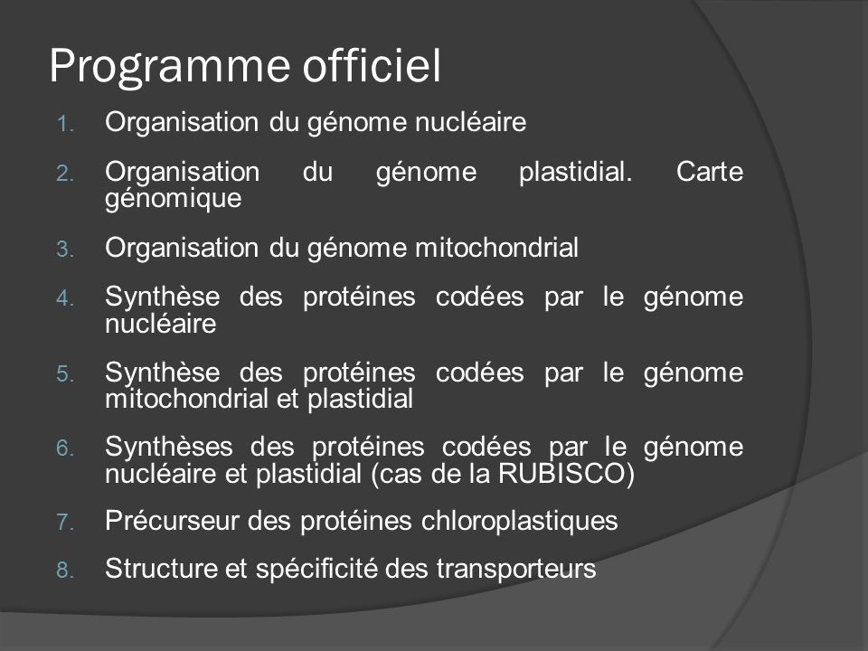 Génomique structurale fonctionnelle et protéomique A CHAABENA ppt