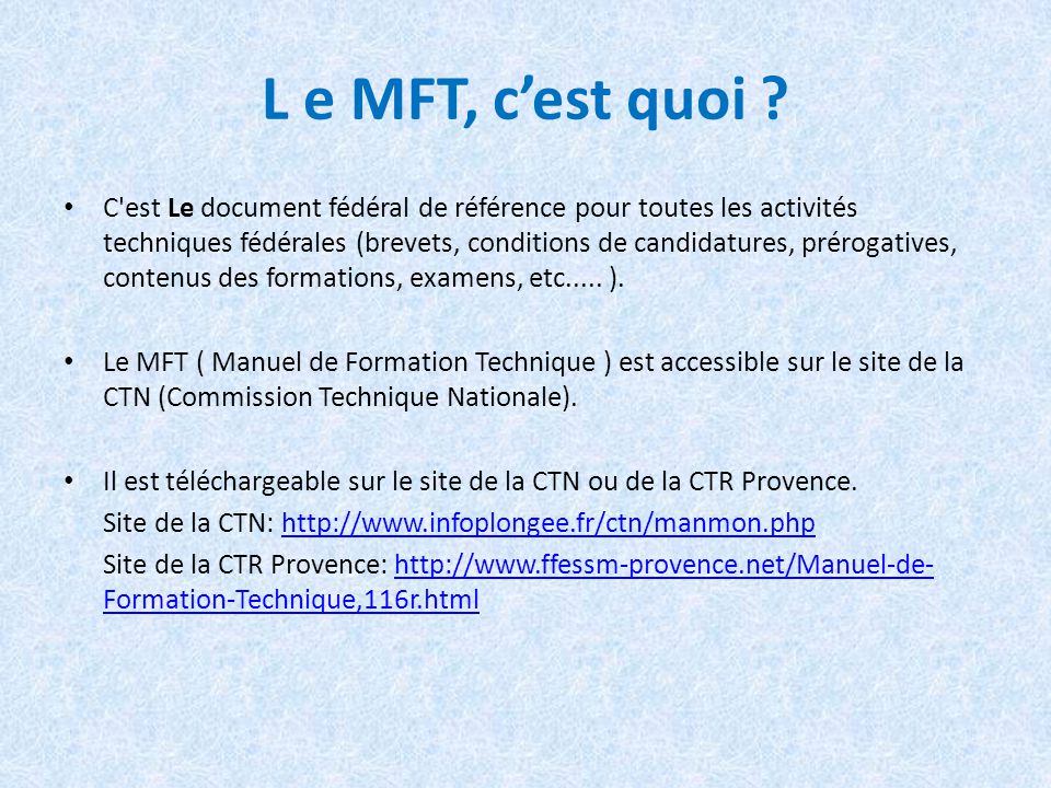 FFESSM Provence Alpes Plongée scaphandre (CTR) Actualités