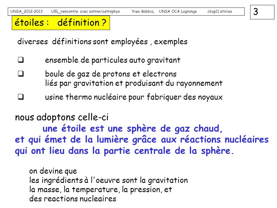 rencontres avec les etoiles