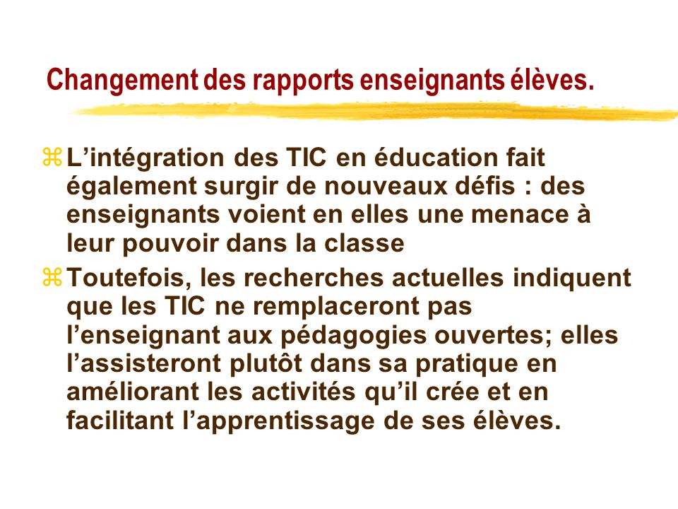INTEGRACIO DE LES TIC EN integracio de les tic en: