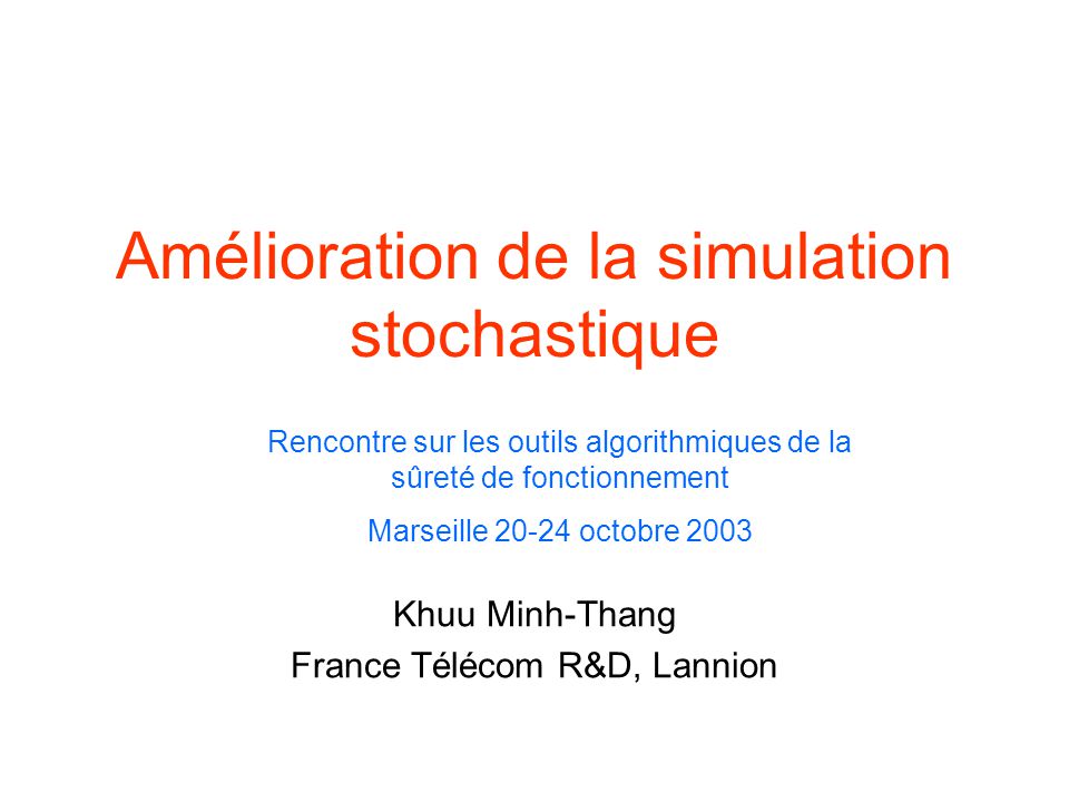 simulation rencontre