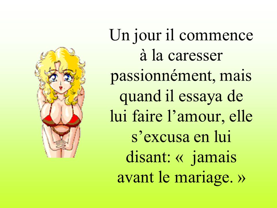 amour avant mariage