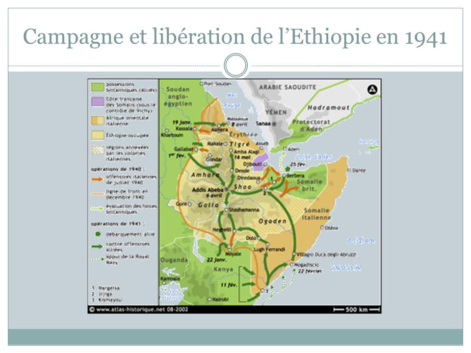 Campagne et libération de l’Ethiopie en 1941