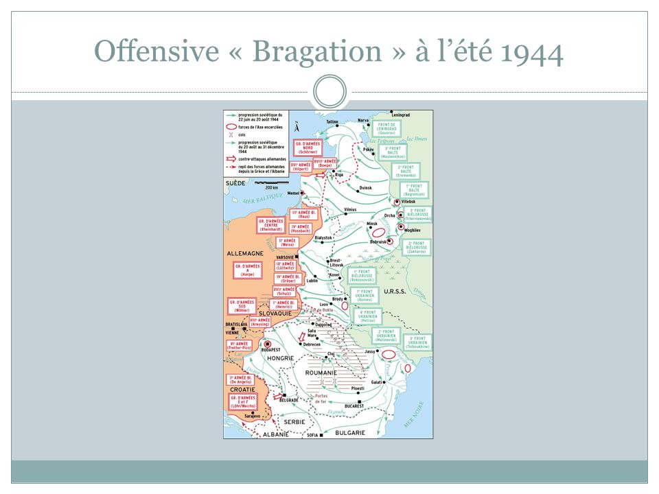 Offensive « Bragation » à l’été 1944