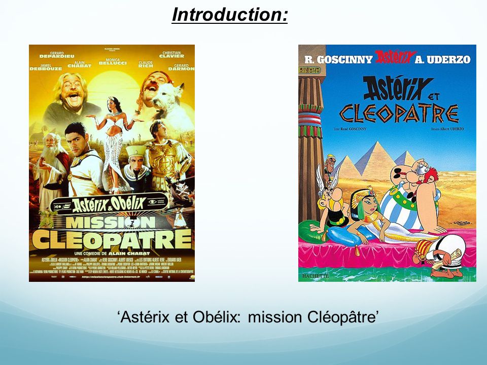 cleopatre et cesar la rencontre