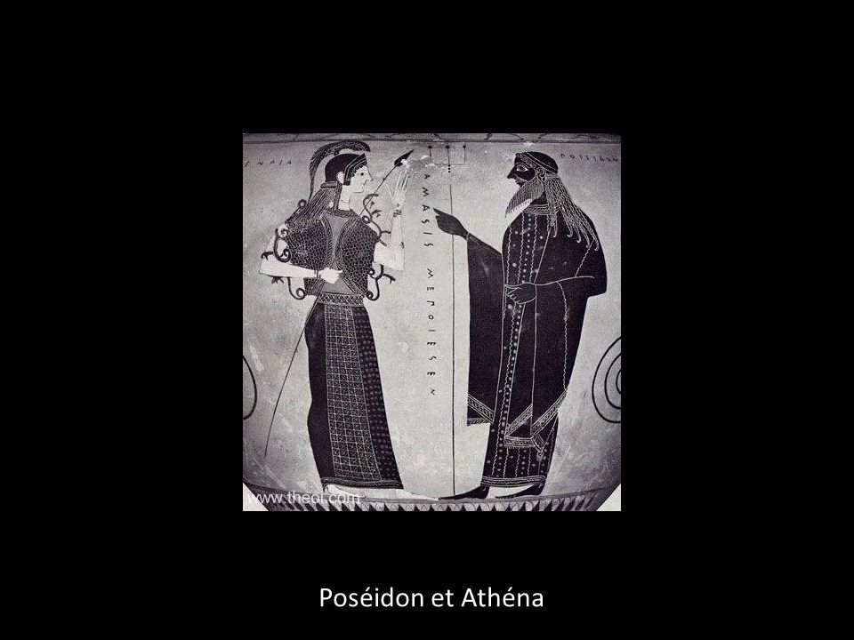Poséidon et Athéna
