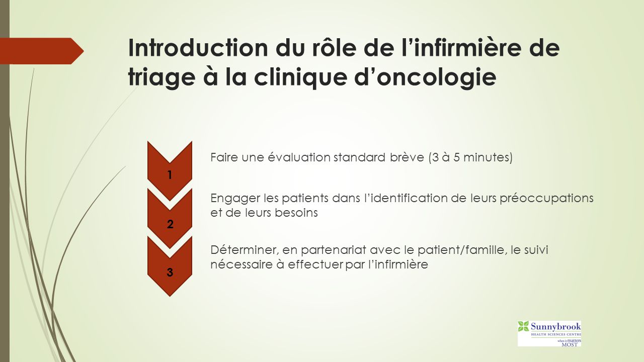 rencontre infirmière en oncologie