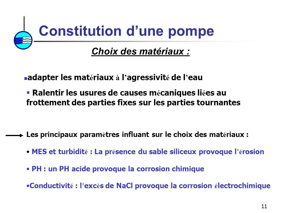 1 CONCEPTION DES STATIONS DE POMPAGE 2 Objectifs De La Formation