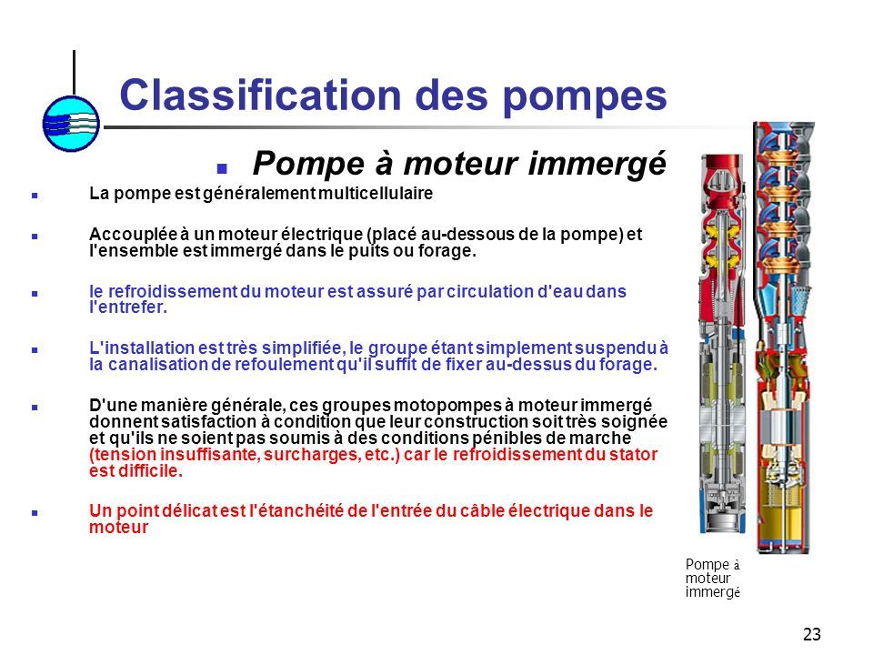 Conception Des Stations De Pompage Objectifs De La Formation