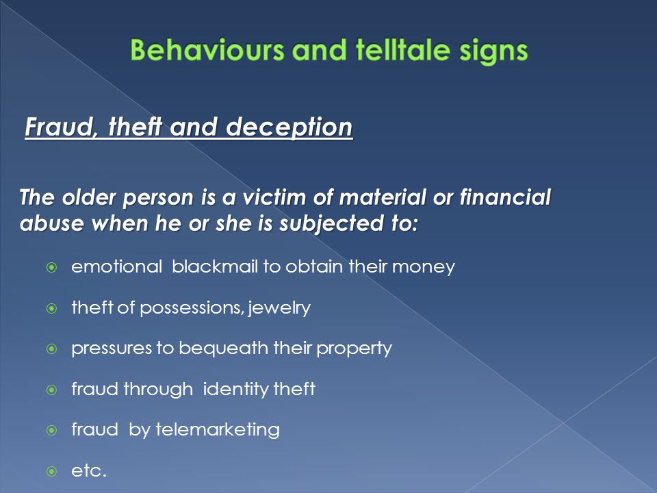 Signs of emotional blackmail