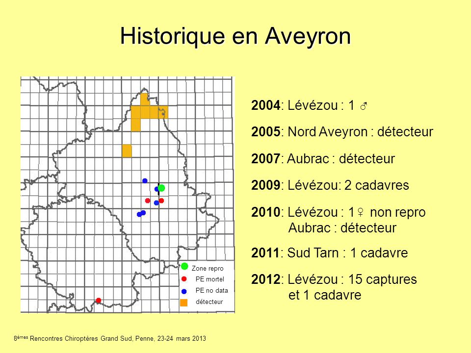 rencontres chiroptères grand sud