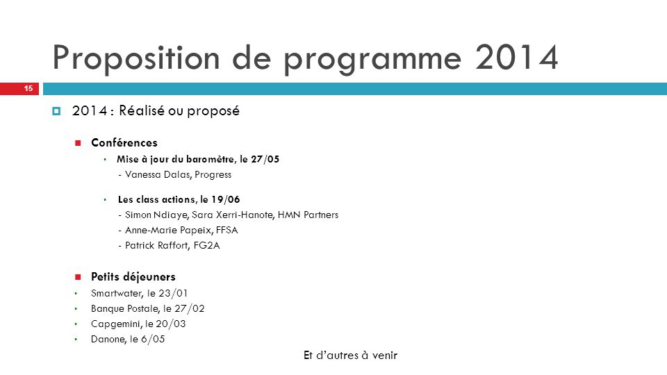 programme rencontres amrae