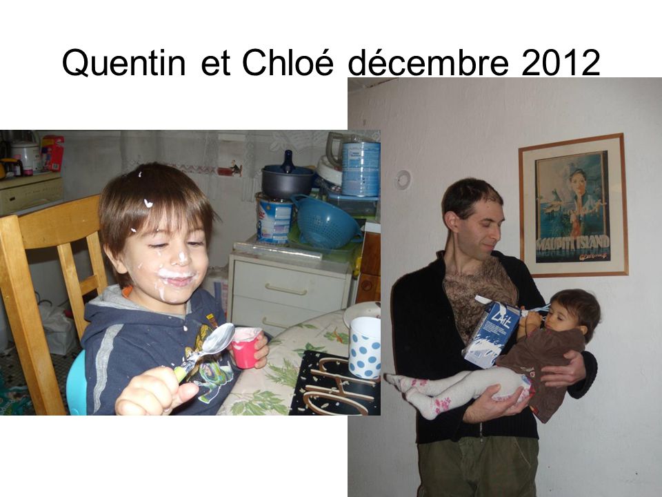 Quentin et Chloé décembre 2012