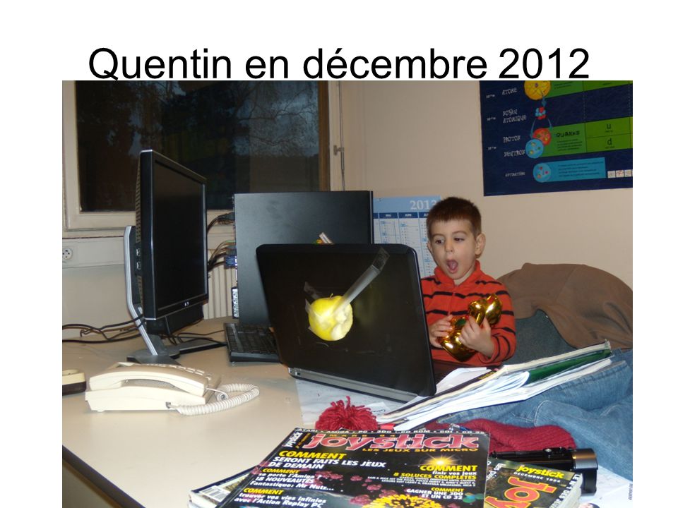 Quentin en décembre 2012