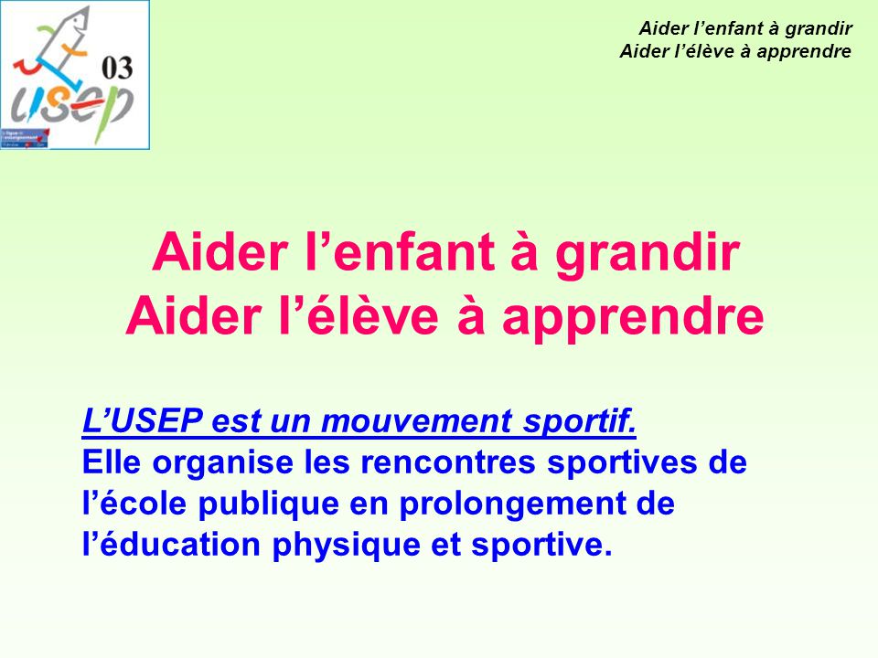 rencontres sportives scolaires