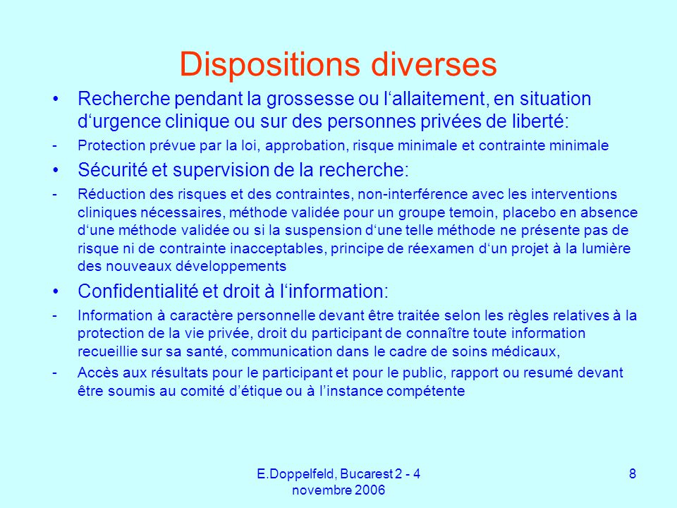 3e rencontres internationales de recherche biomédicale