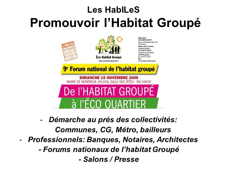 rencontre habitat groupé grenoble