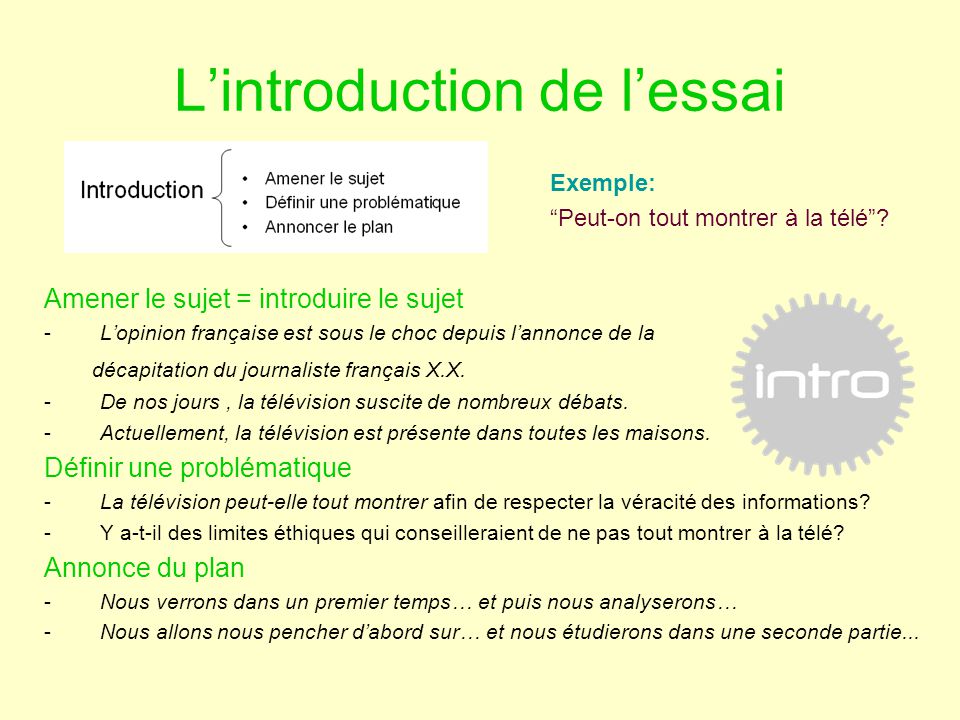 Comment annoncer un plan en dissertation