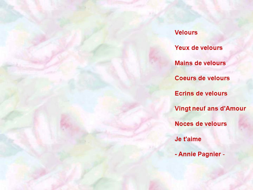 poeme pour une rencontre sur internet