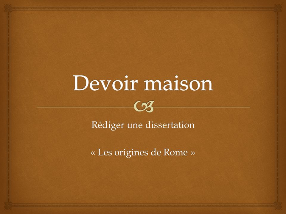 Annoncer Le Plan Dans Une Dissertation
