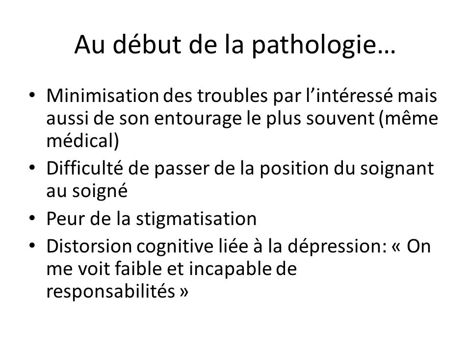 pathologie de rencontre