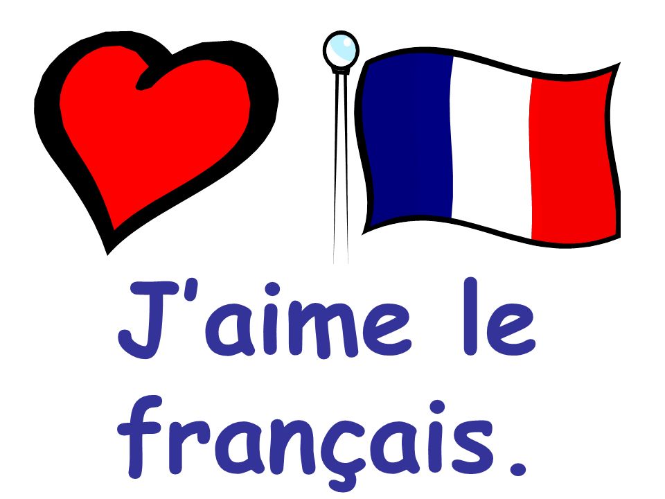 Resultado de imagen de j'aime le francais