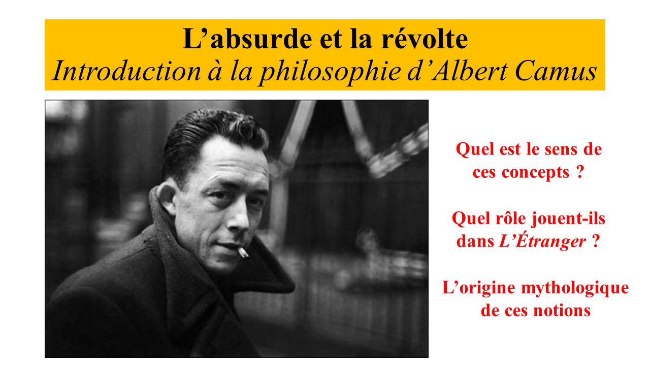 l'étranger camus rencontre avec marie
