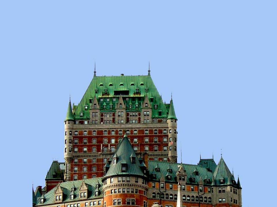 Depuis plus d un siècle, le Château Frontenac de Québec dresse son imposante silhouette sur la vieille ville.