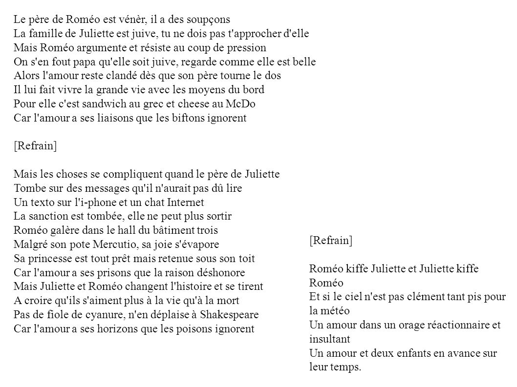 Paroles de la chanson toutes ces rencontres