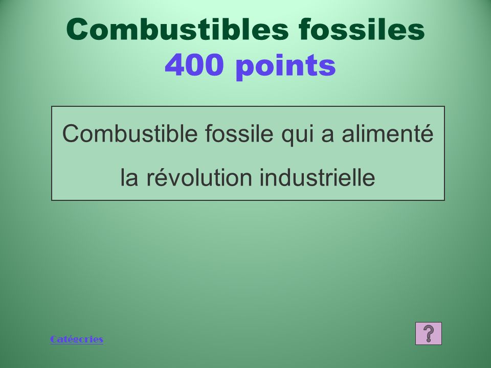 Catégories Que sont les combustibles fossiles (ou les combustibles minéraux).