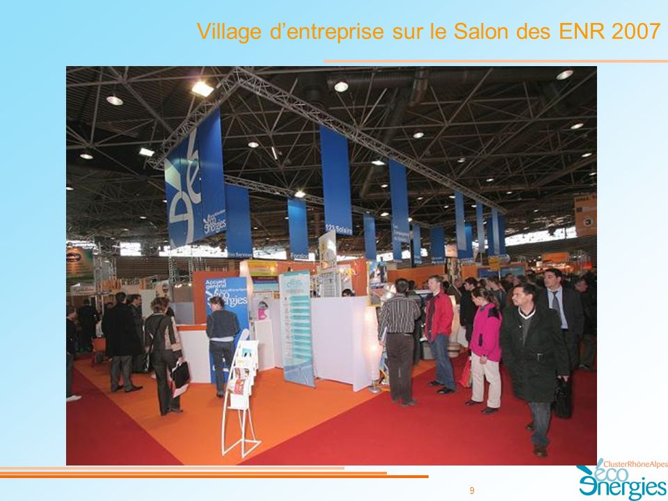 9 Village dentreprise sur le Salon des ENR 2007