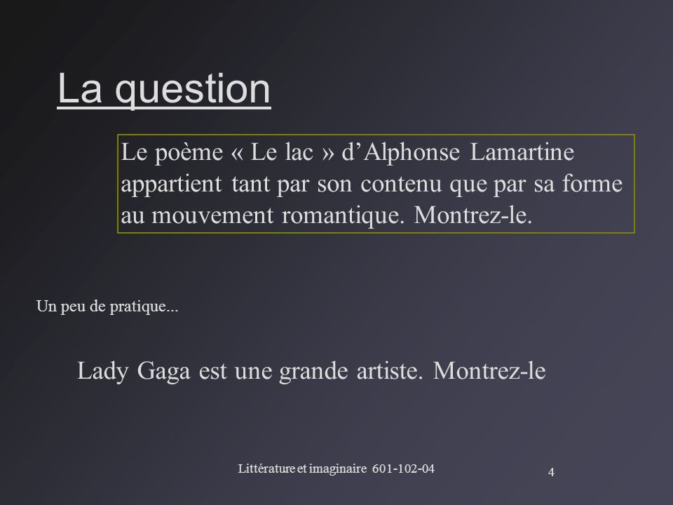 Dissertation Sur Le Romantisme Et La Nature