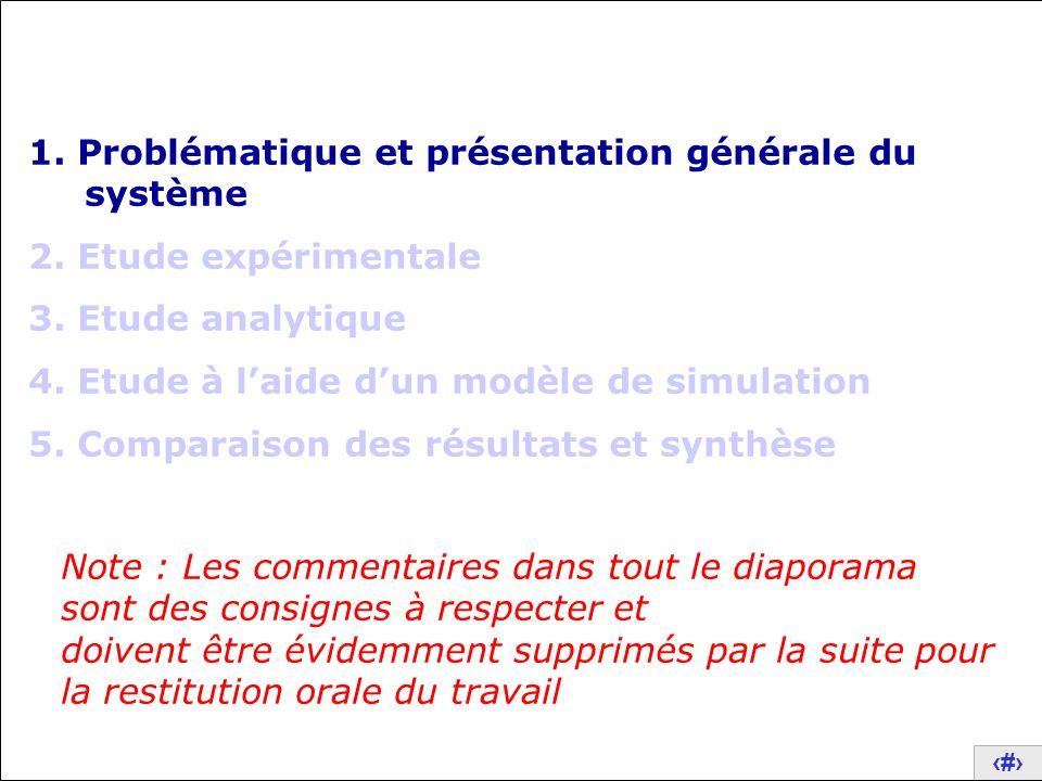 2 1. Problématique et présentation générale du système 2.