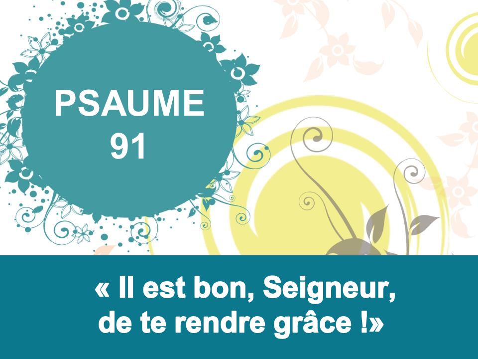 PSAUME 91