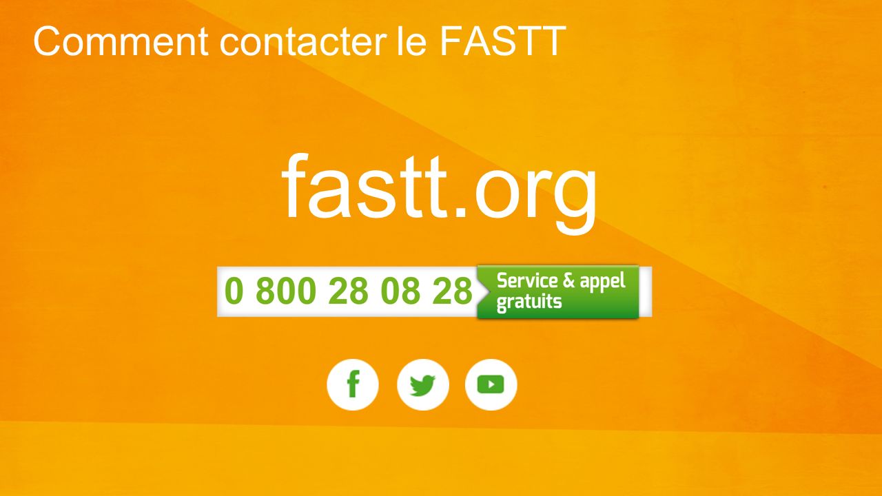 Comment contacter le FASTT fastt.org