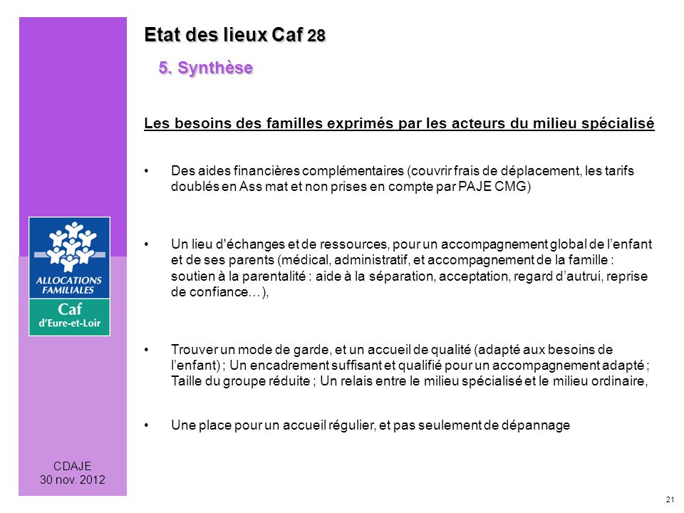 21 CDAJE 30 nov Etat des lieux Caf Synthèse 5.